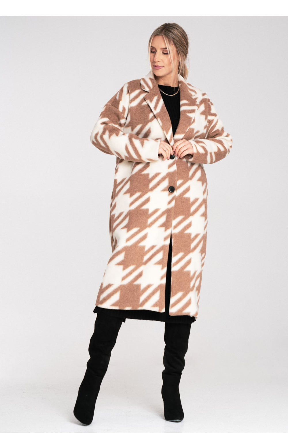 Figl Beige Coat - view 4