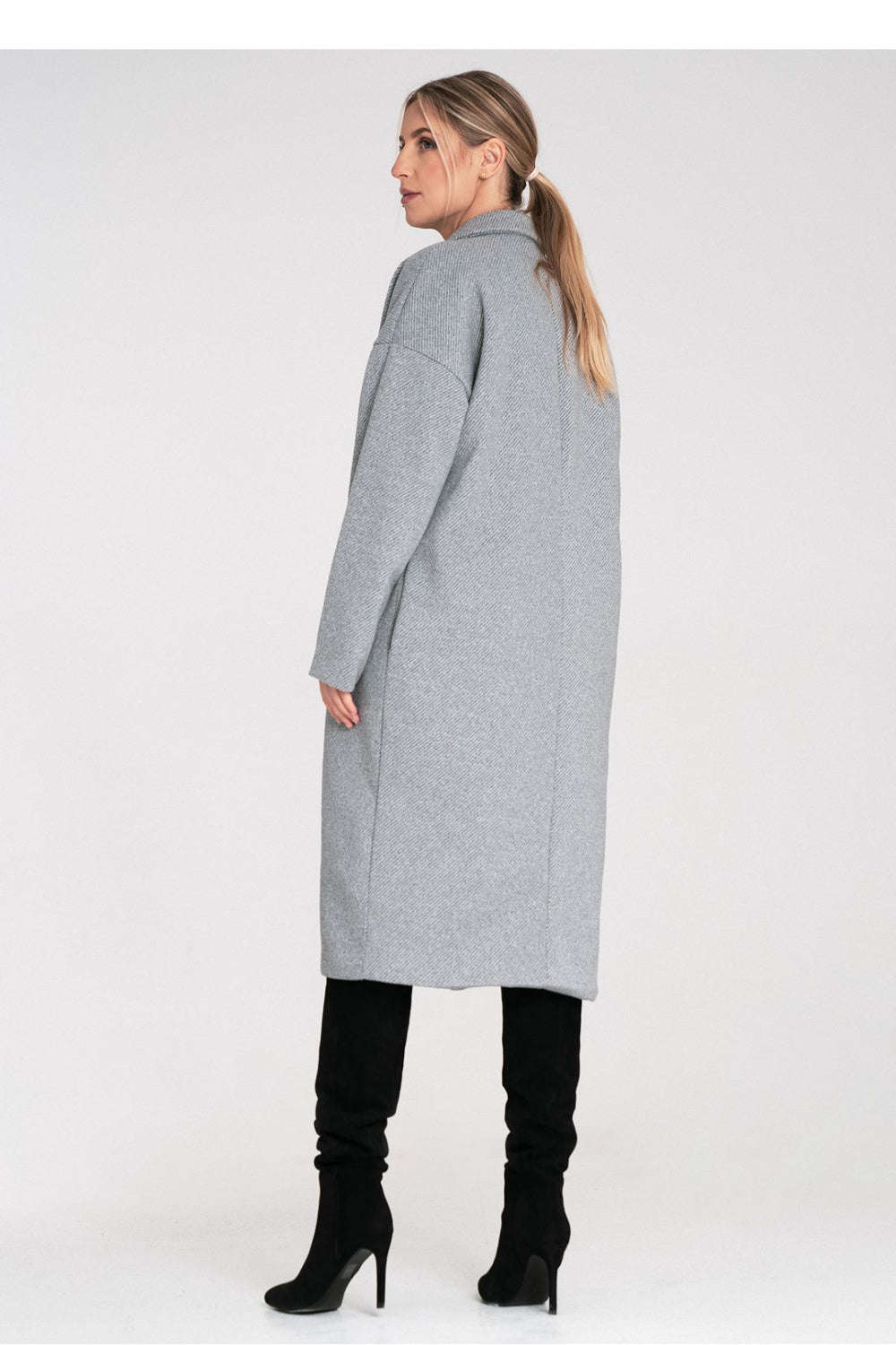 Figl Grey Coat - view 3