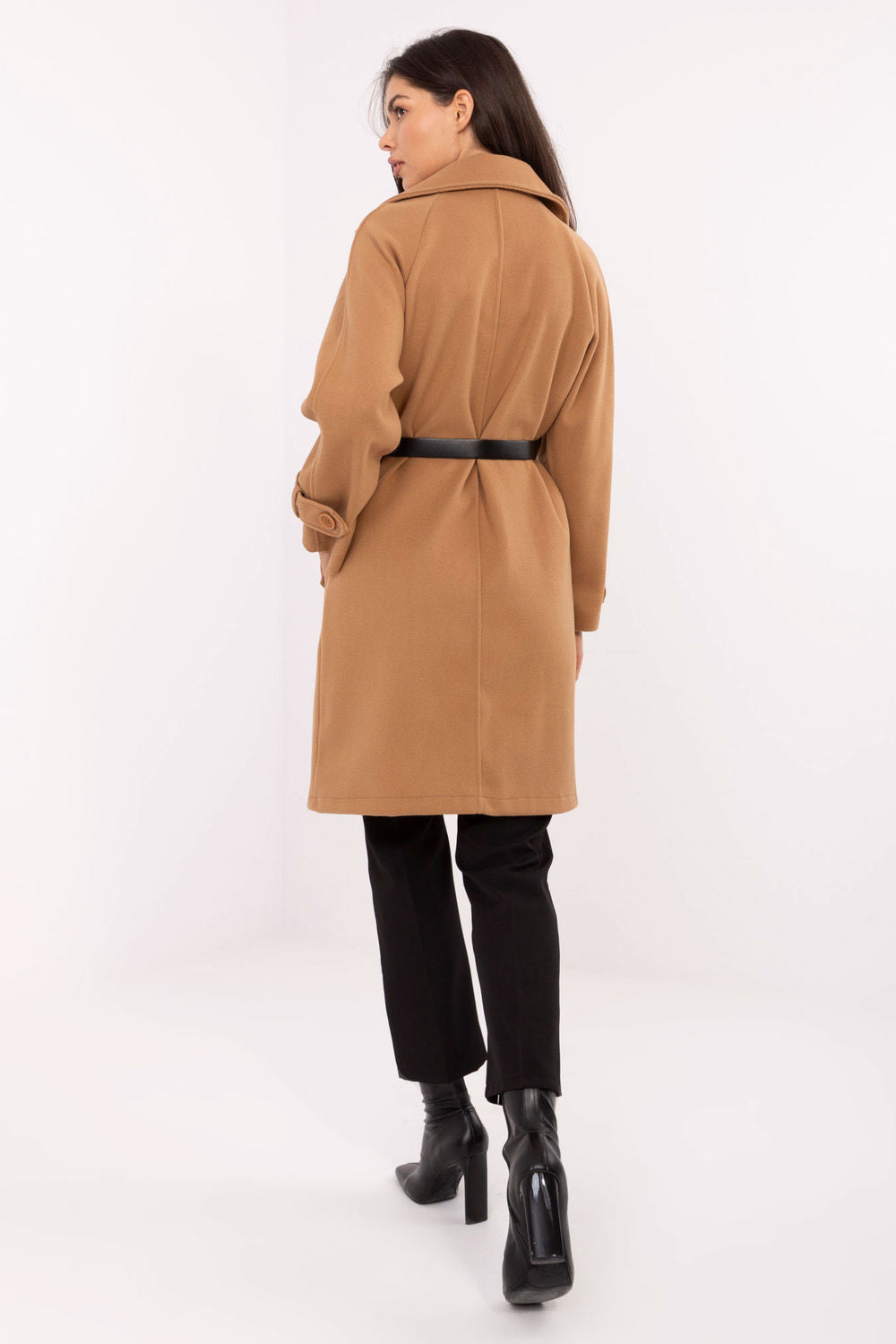 Rue Paris Camel Coat - view 3