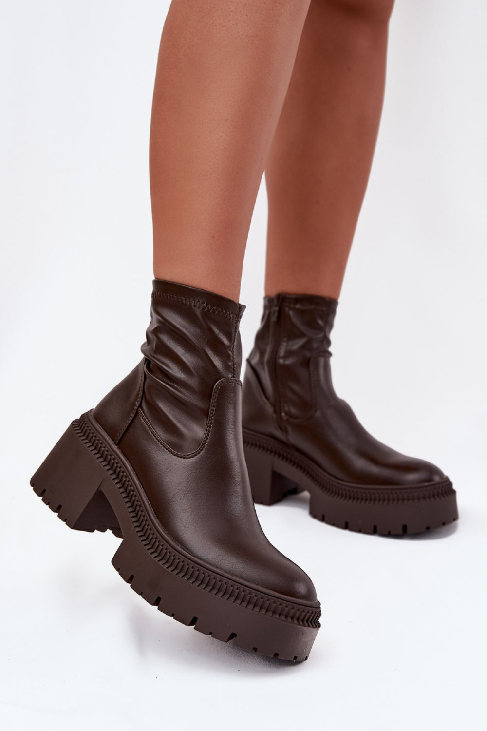 Step In Style Elvianne Brown Boots