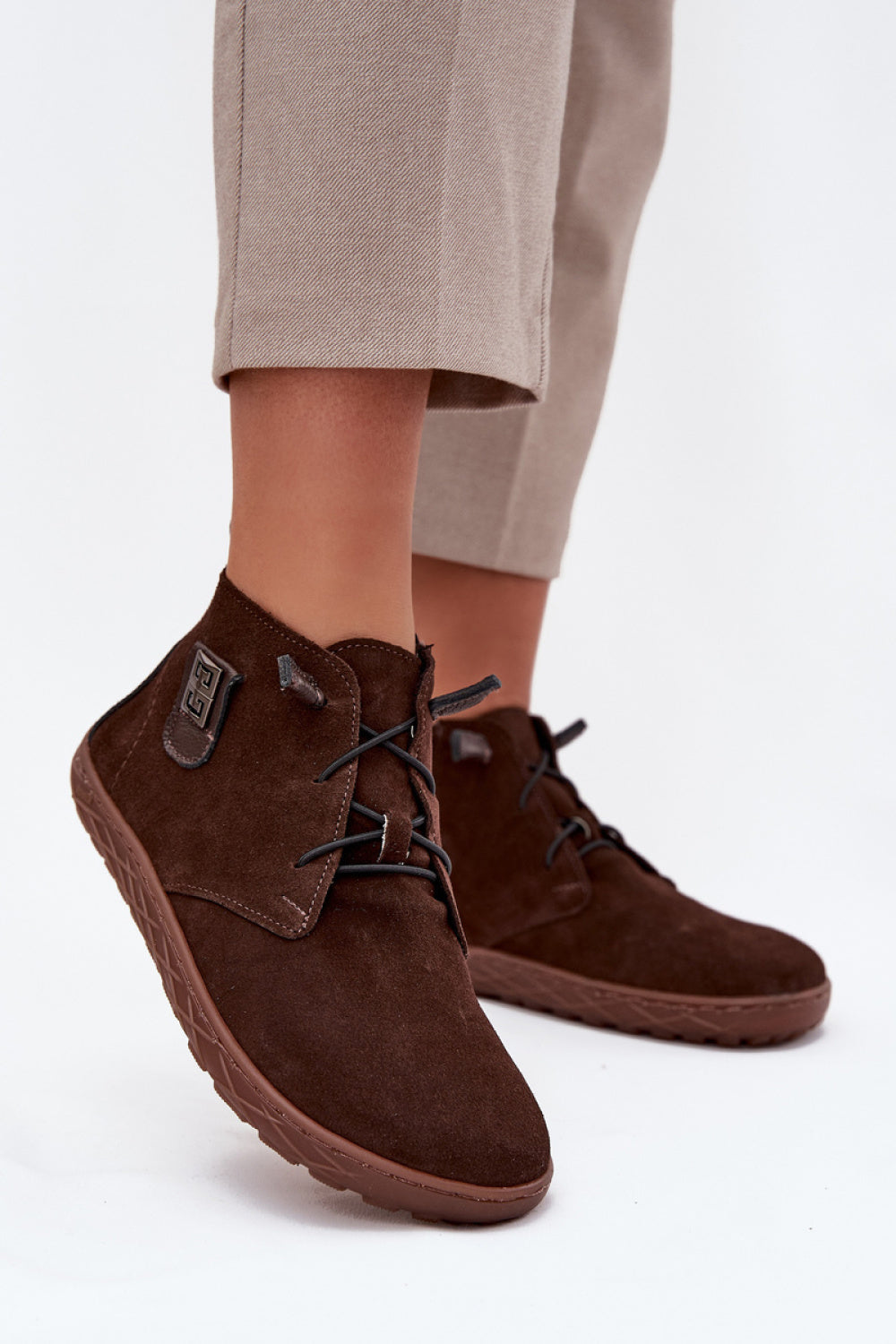 Step In Style Zazoo Chocolate Barefoot Shoes