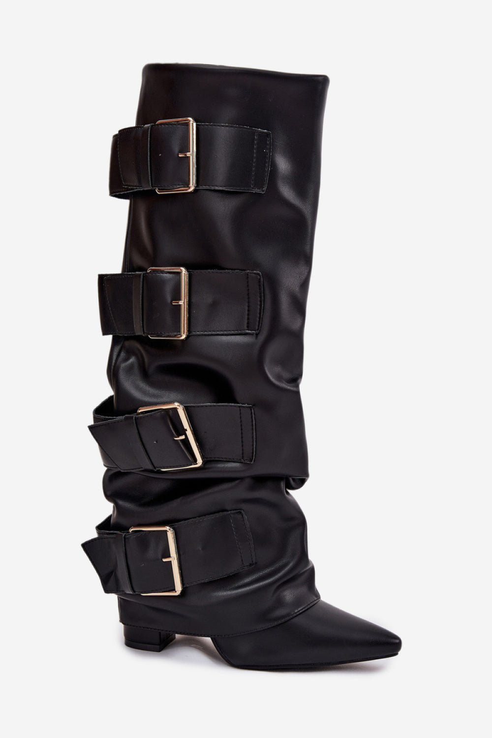 Step In Style Isavelle Black Heeled Ankle Boots - view 2