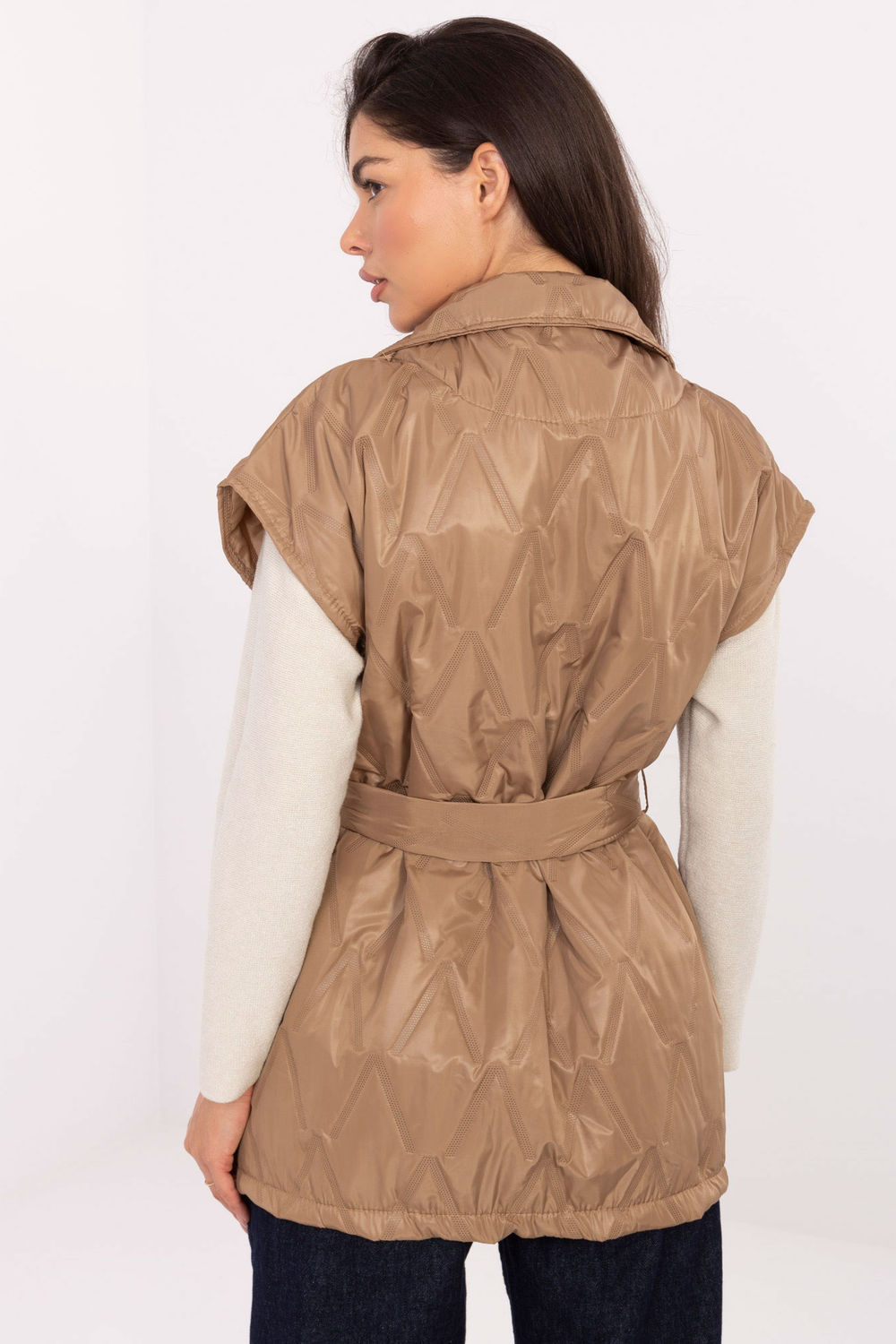 Rue Paris Camel Gilet - view 3