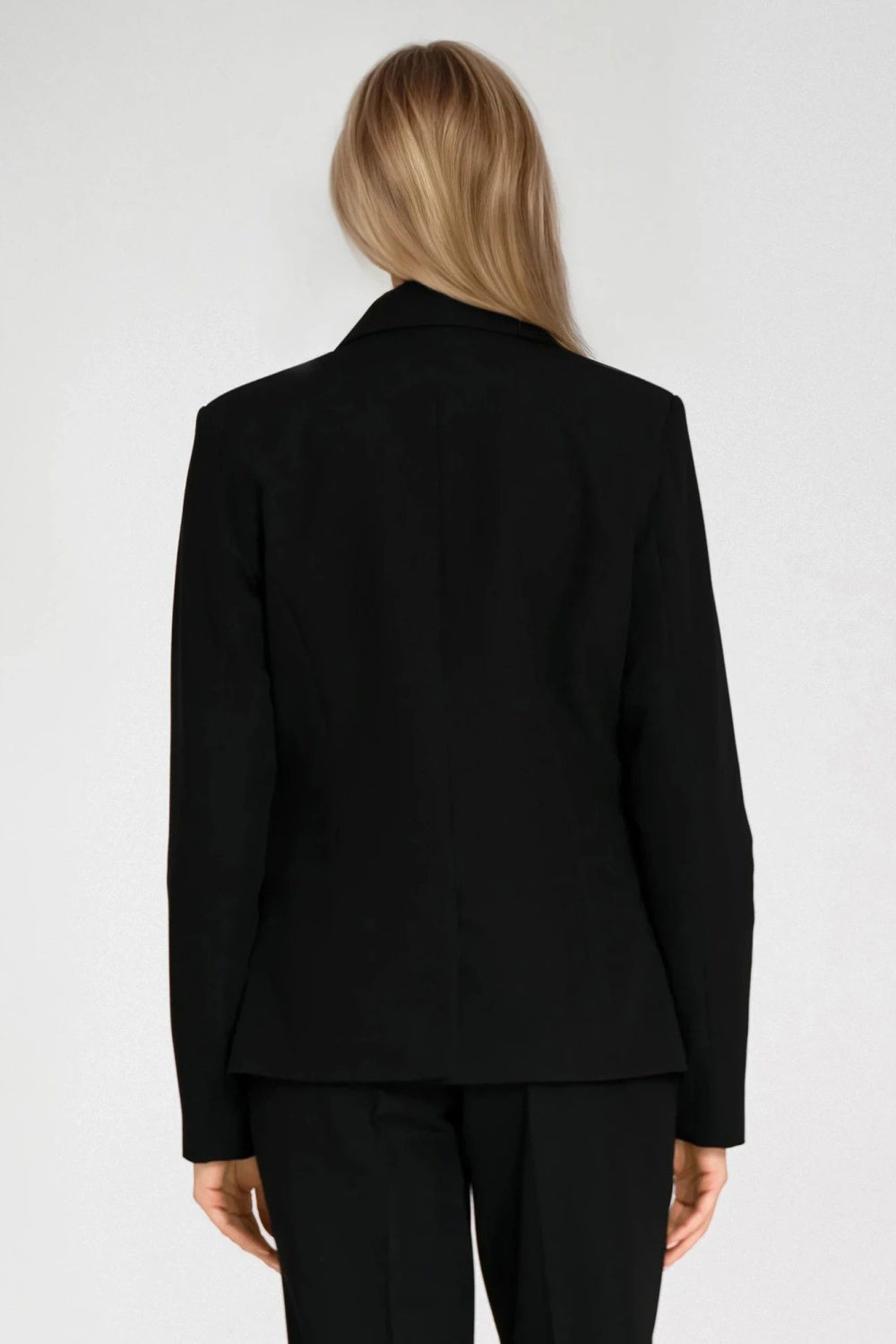 Nife Black Bodycon Long Sleeve Jacket - view 3
