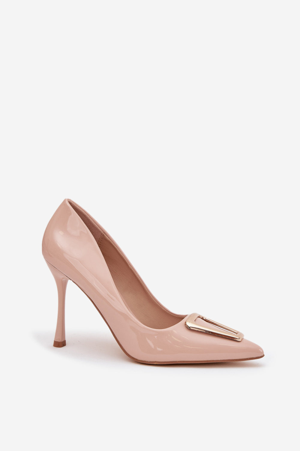 Step In Style Paivelle Beige Faux Leather High Heels - view 2