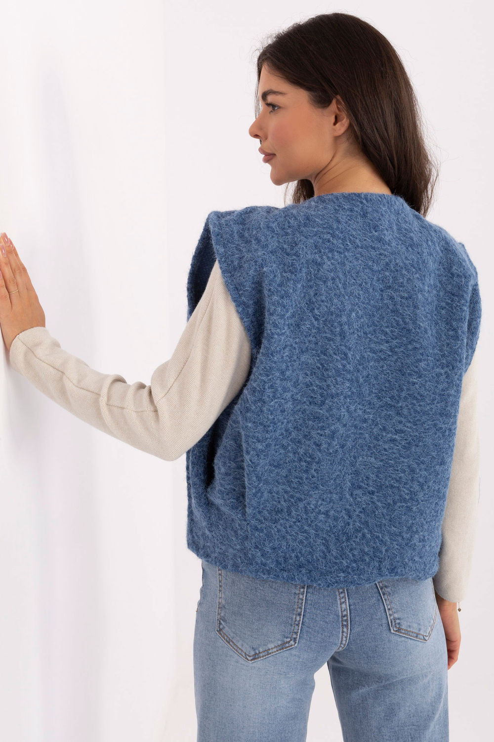Rue Paris Blue Gilet - view 3