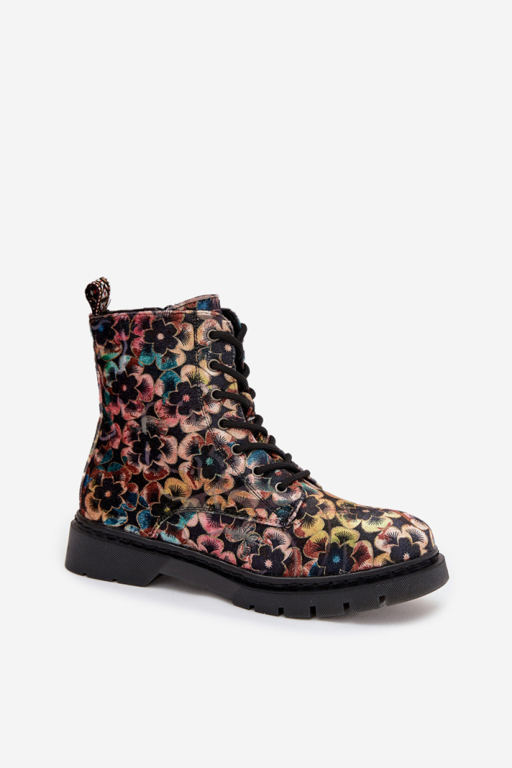 Step In Style Artiker Multicolour Flat Warm Lined Boots