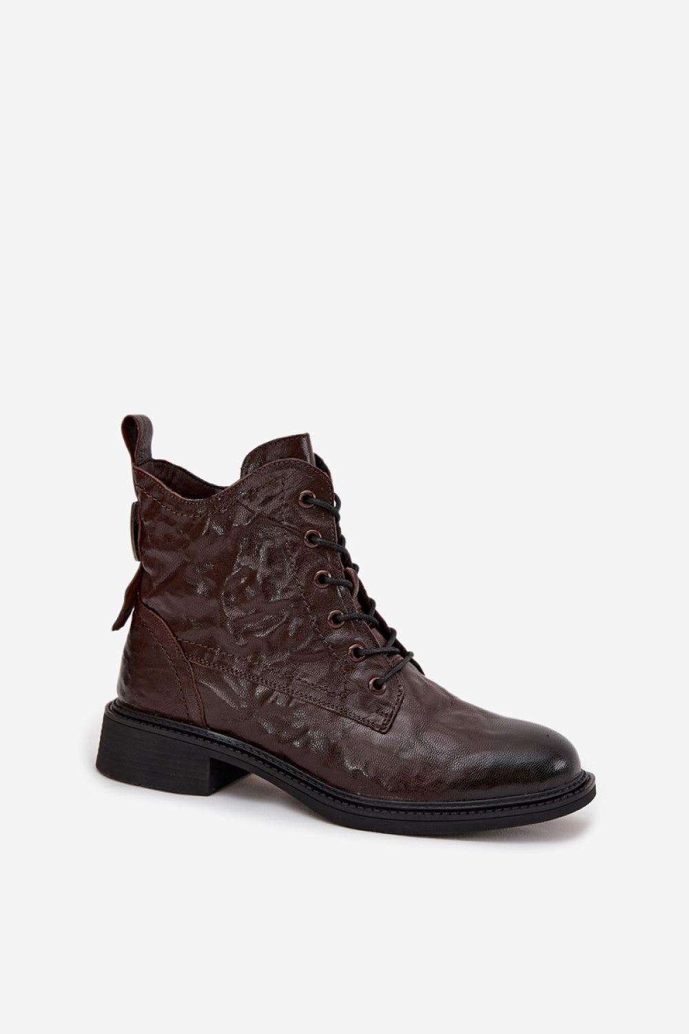 Step In Style Artiker Chocolate Leather Boots - view 2