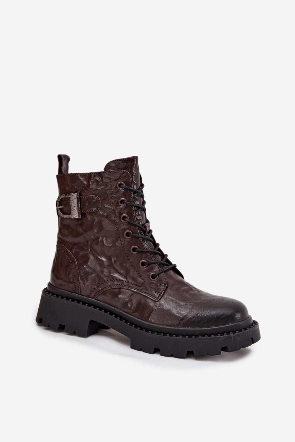 Step In Style Artiker Chocolate Leather Warm Lined Boots - view 2