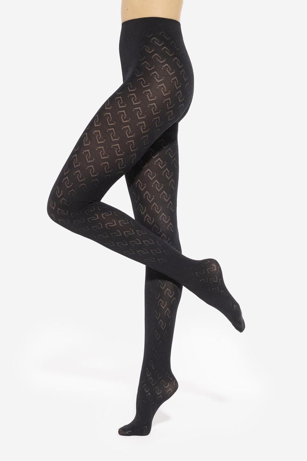 Gatta Loretta Black Polyamide Tights - view 2