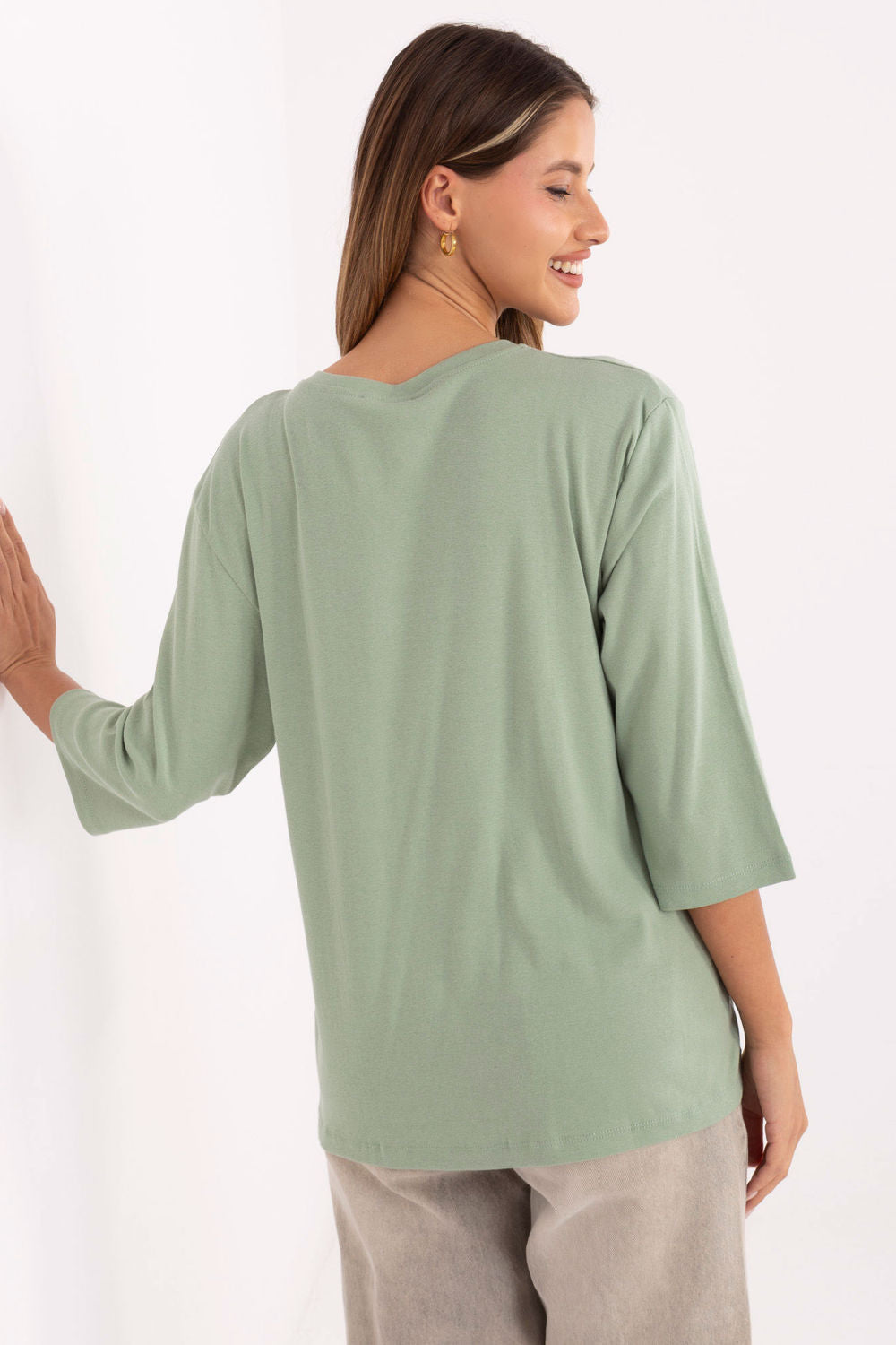 Relevance Pistachio Blouse - view 3
