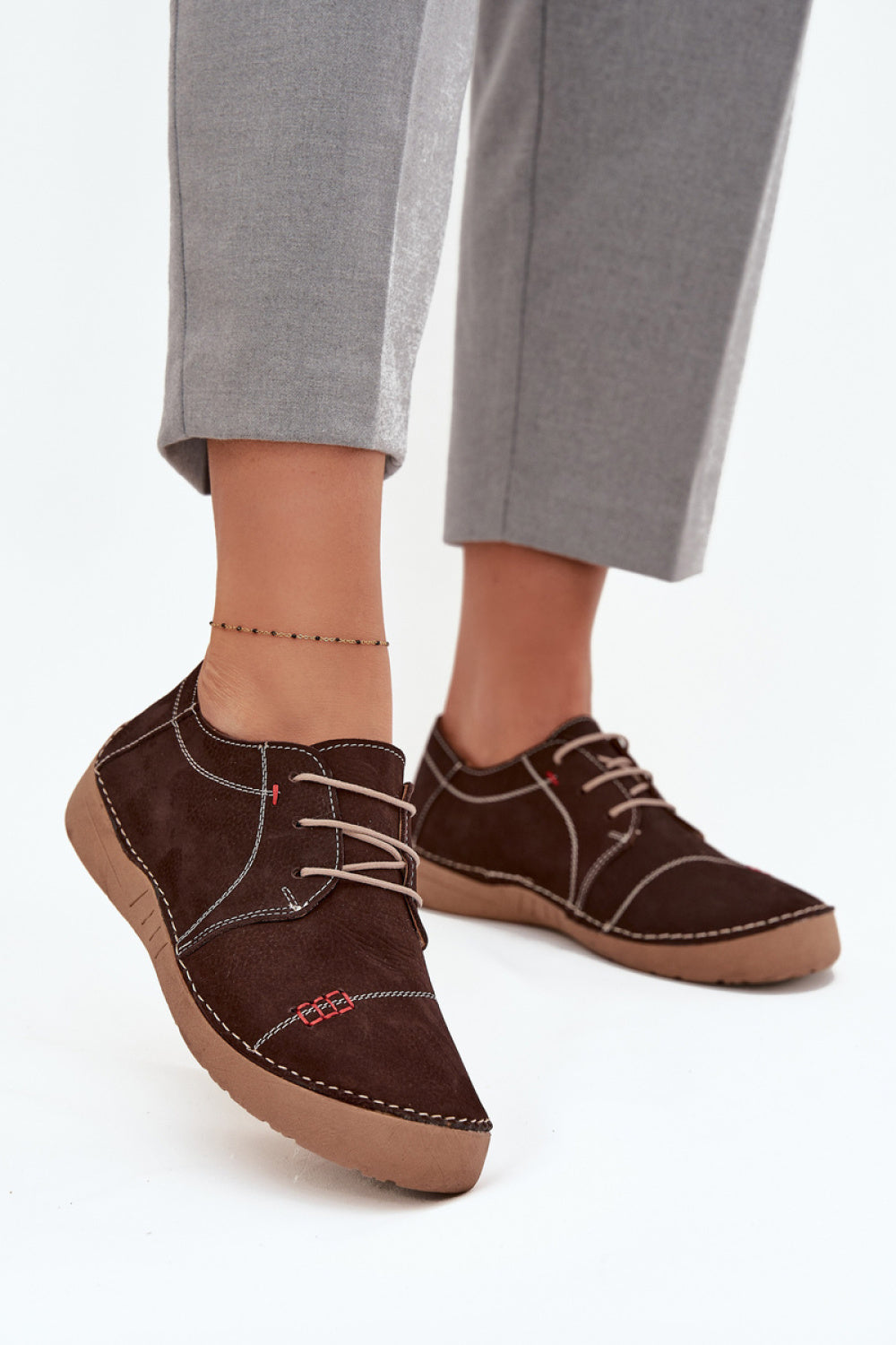 Step In Style Artiker Brown Leather Shoes