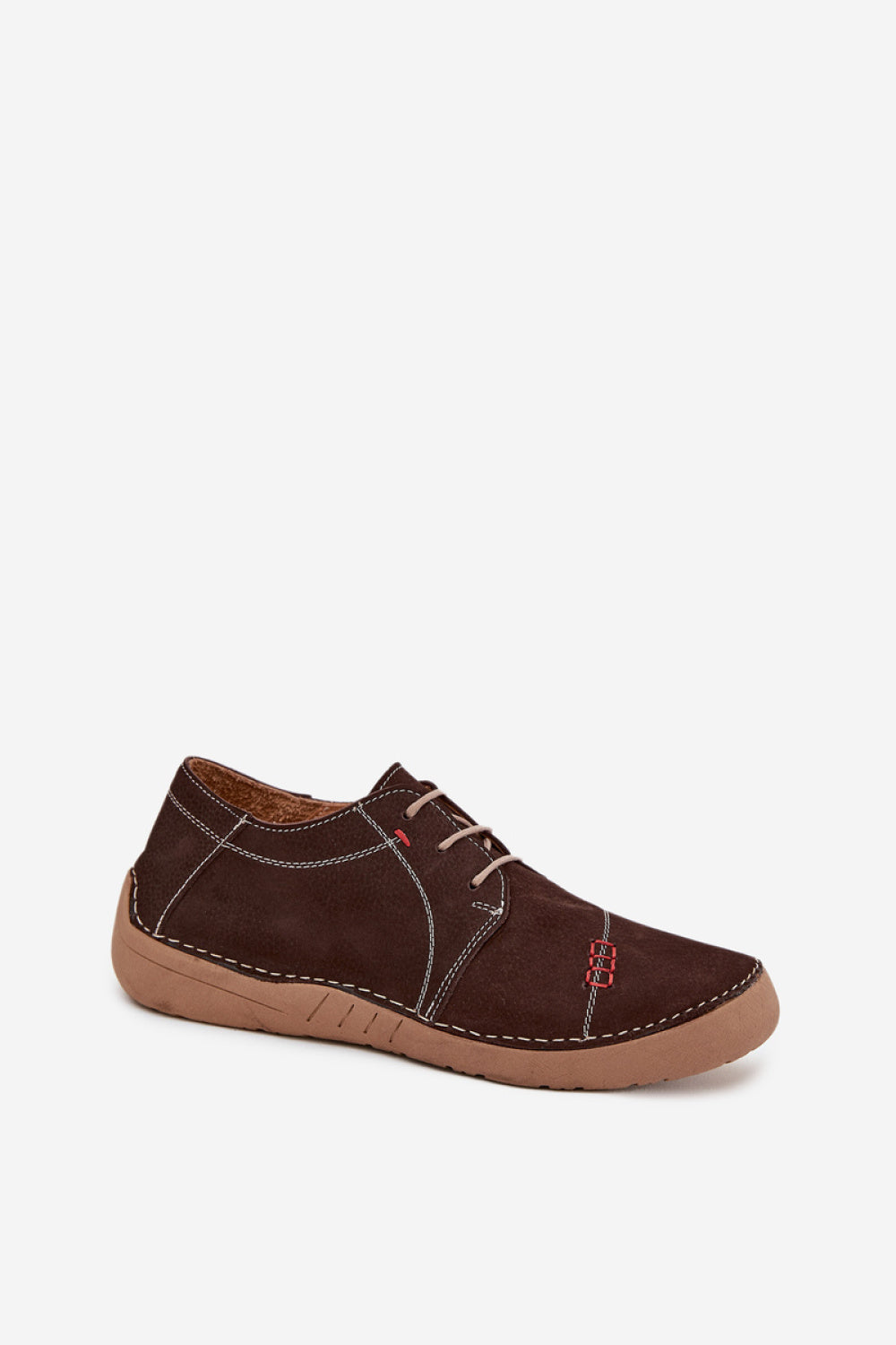 Step In Style Artiker Brown Leather Shoes - view 2