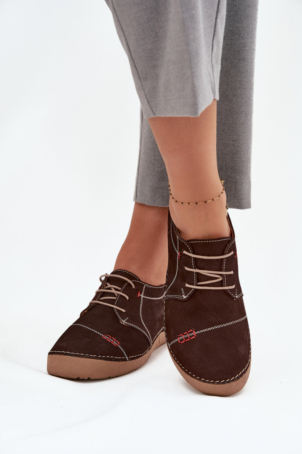 Step In Style Artiker Brown Leather Shoes - view 3