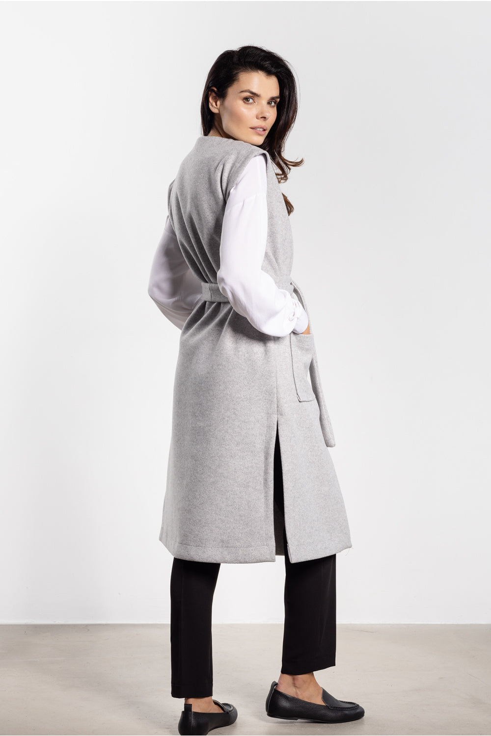 Awama Grey Gilet - view 3