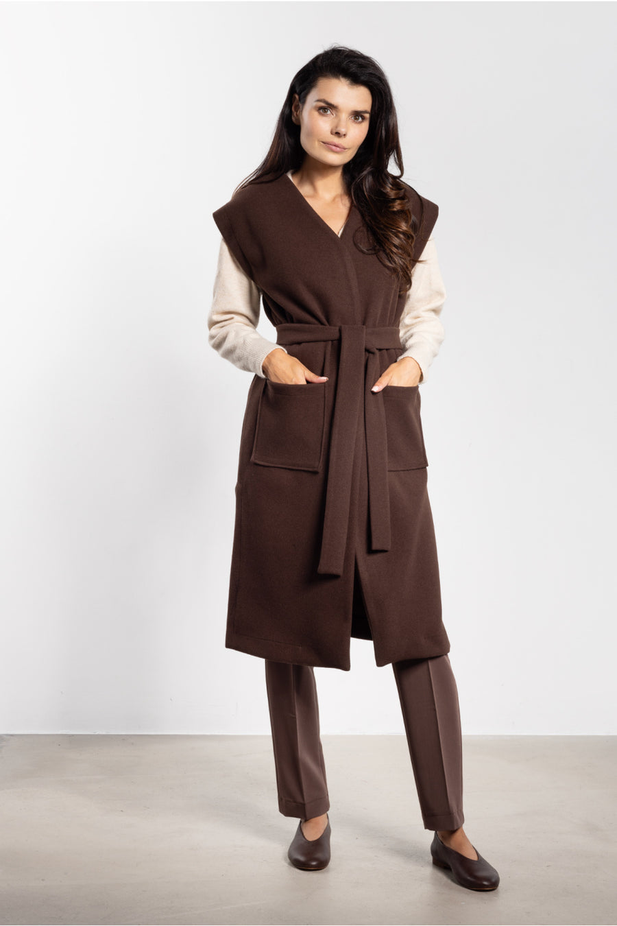 Awama Chocolate Gilet