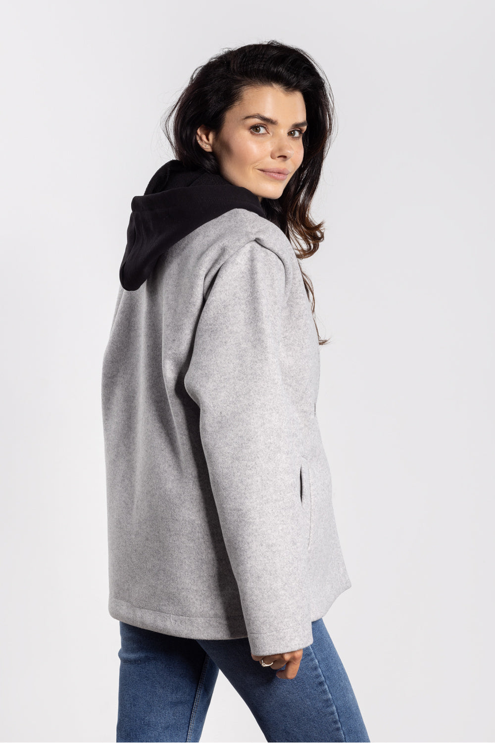 Awama Grey Jacket - view 3