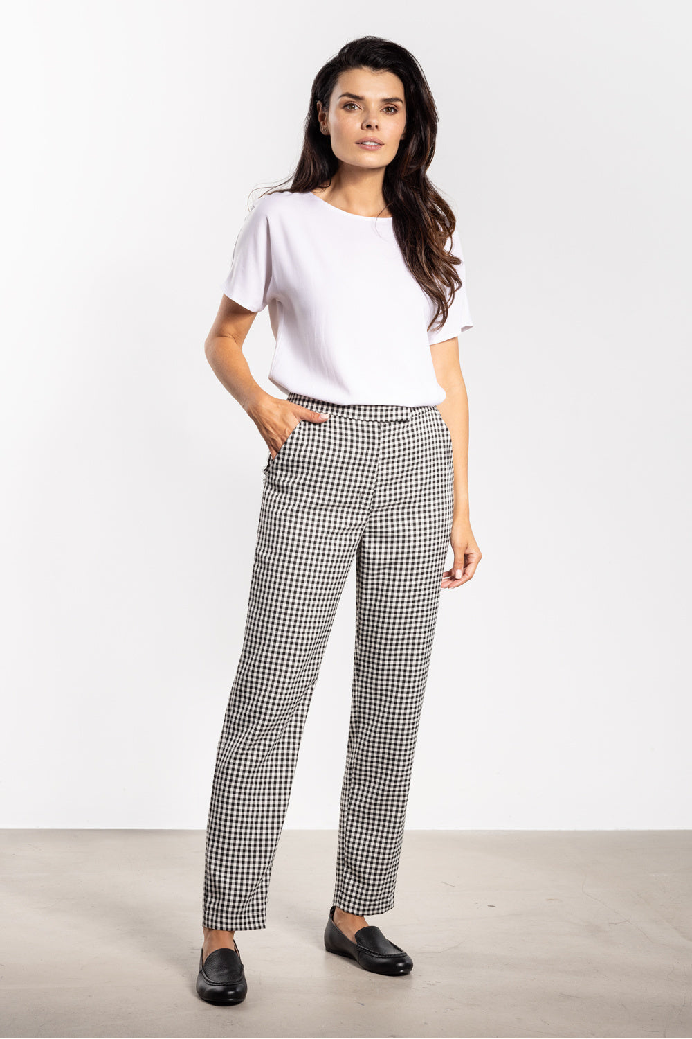 Awama Black Bodycon Trousers