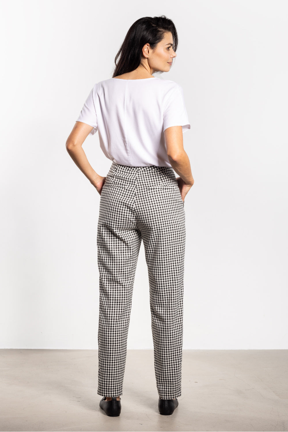 Awama Black Bodycon Trousers - view 3
