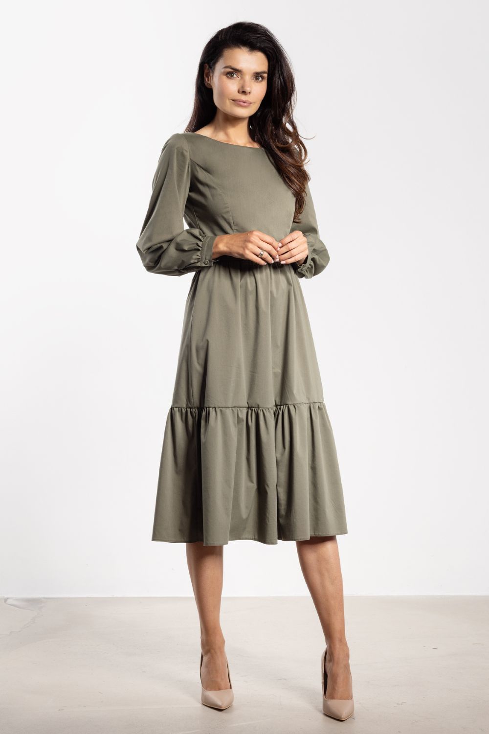 Awama Sage Midi Bodycon Dress - view 2