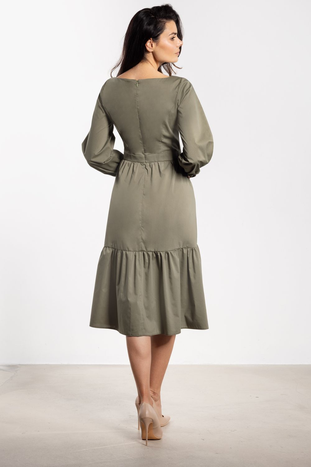 Awama Sage Midi Bodycon Dress - view 3
