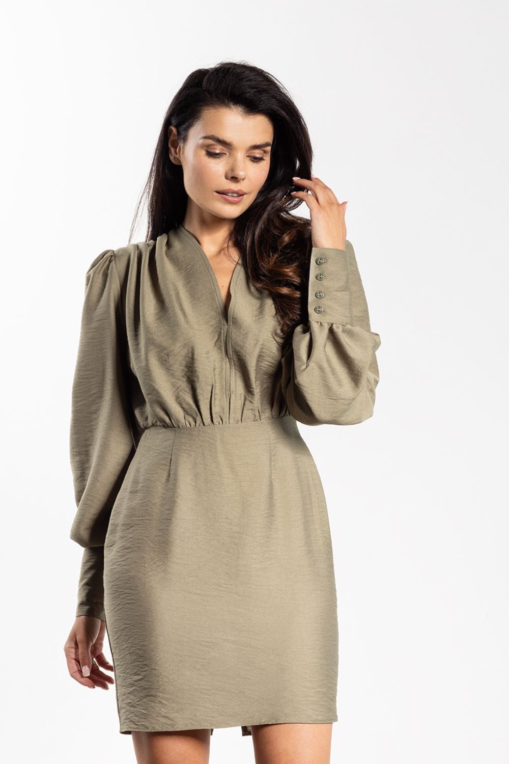 Awama Sage Mini Bodycon Cocktail Dress