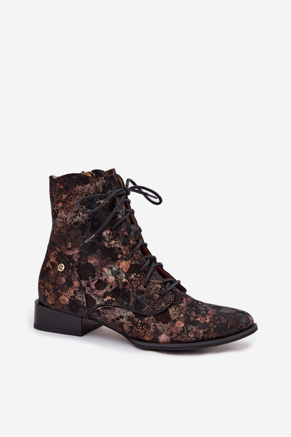 Step In Style Maciejka Gold Suede Flat Boots - view 2