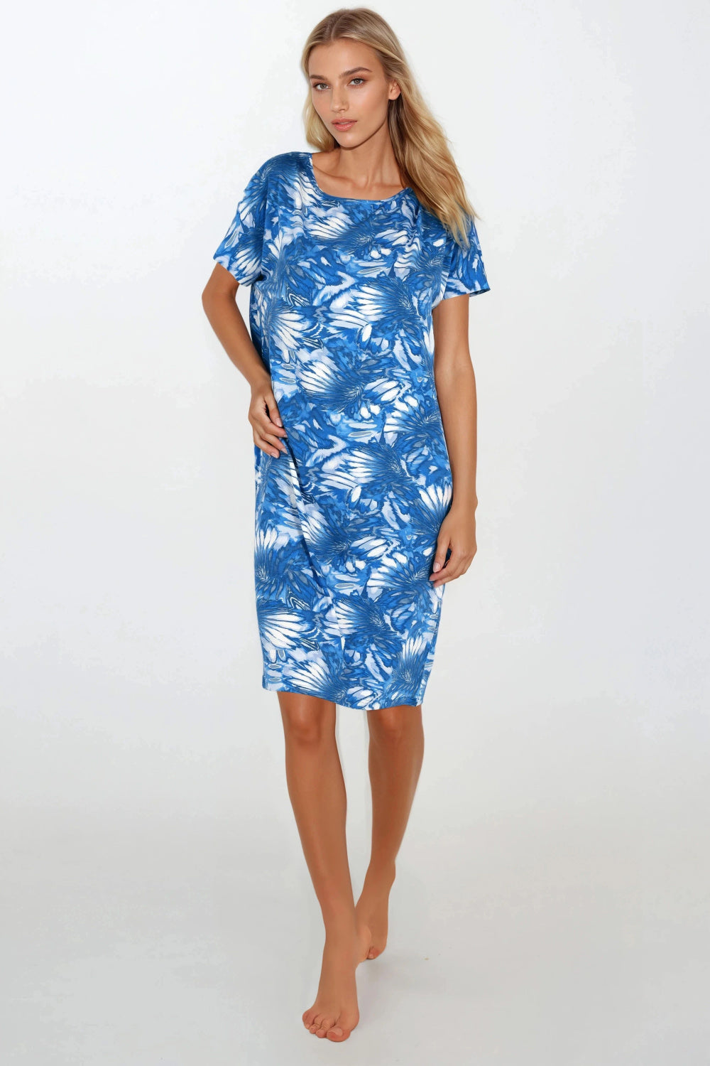 Momenti Per Me Island Vibes Blue Nightdress
