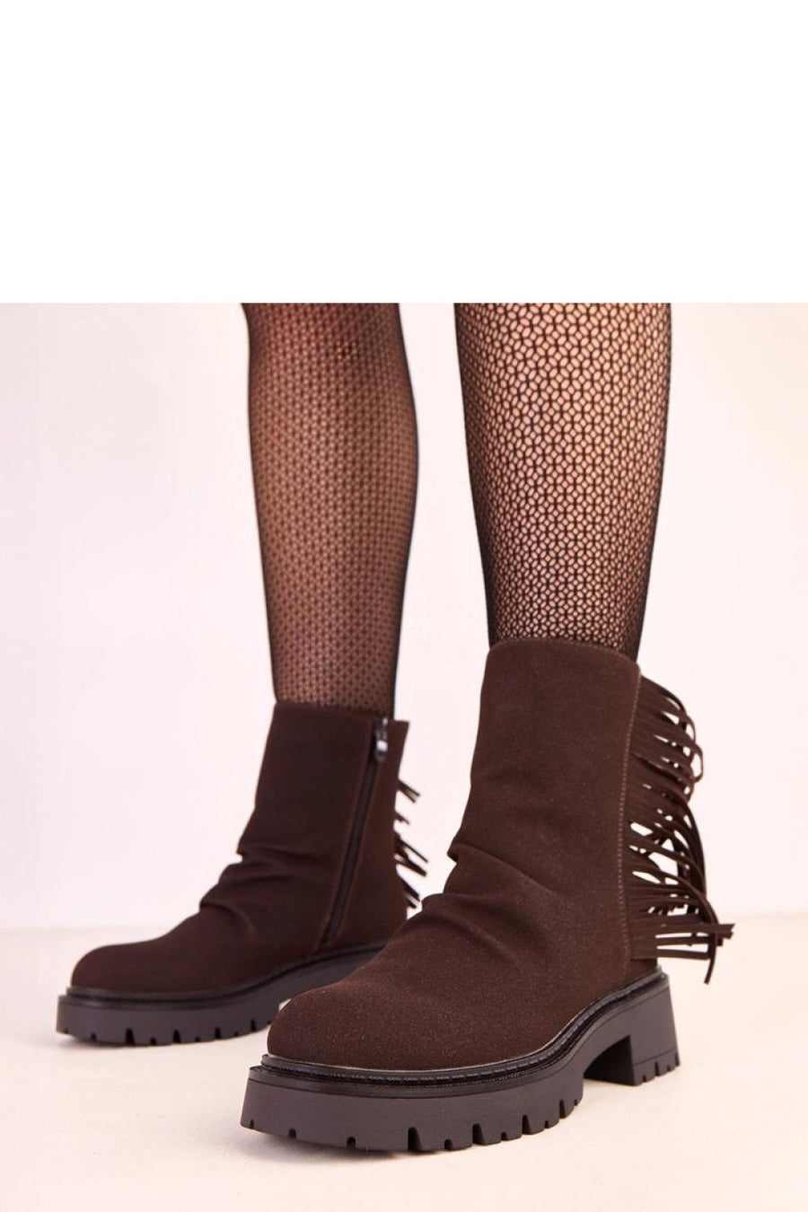 Solea Silia Chocolate Faux Suede Boots