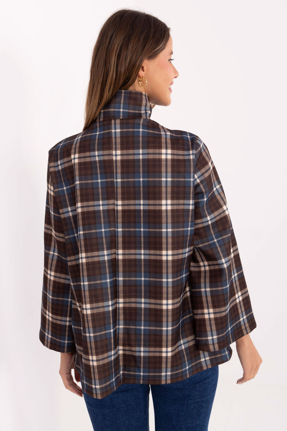 Italy Moda Blue Coat - view 3