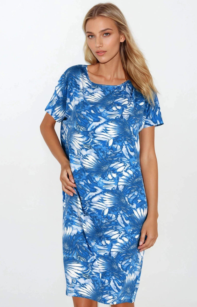 Momenti Per Me Island Vibes Blue Nightdress - view 4