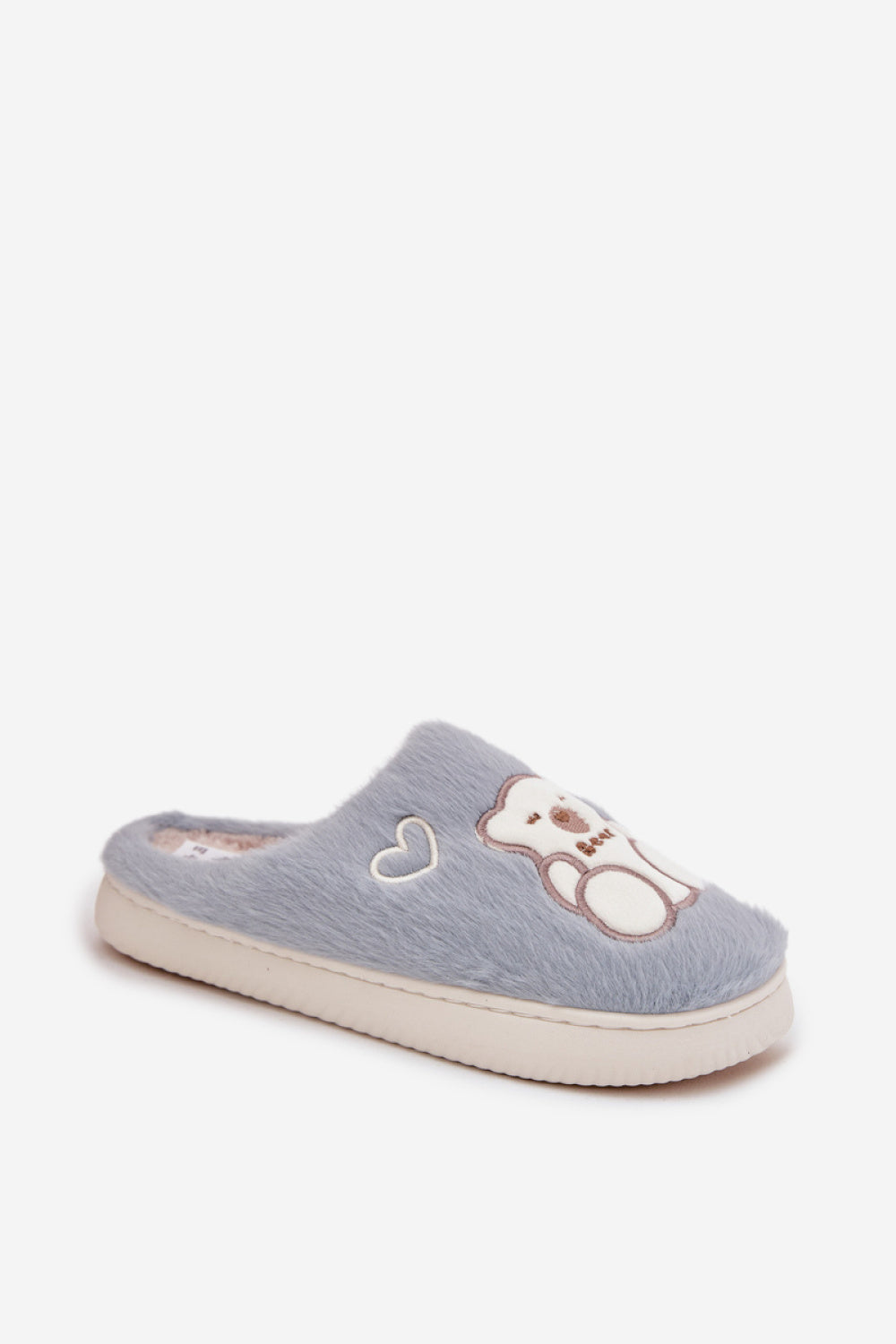 Step In Style Noralie Blue Warm Lined Slippers - view 2