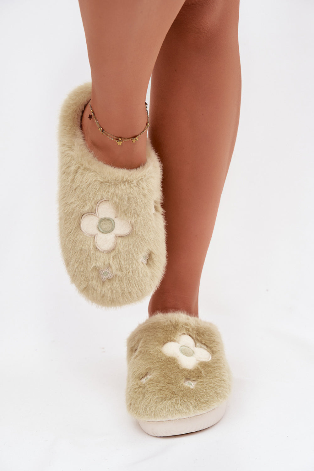 Step In Style Selinne Pistachio Warm Lined Slippers - view 3