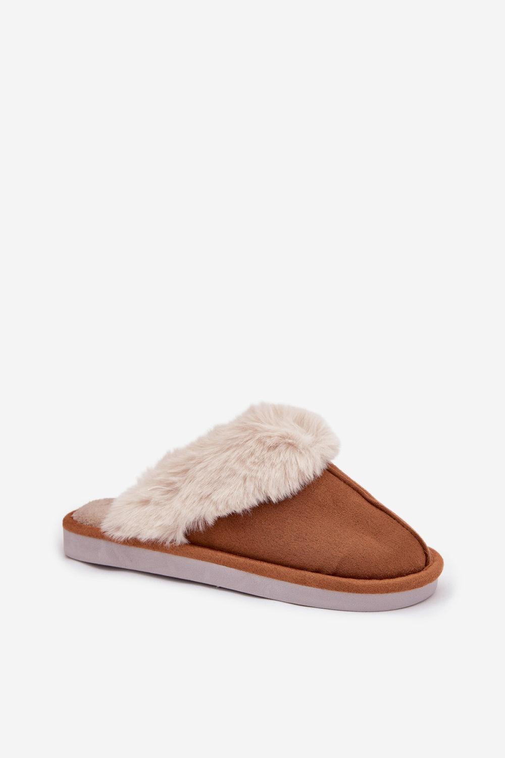 Step In Style Carisse Camel Faux Suede Warm Lined Slippers - view 2