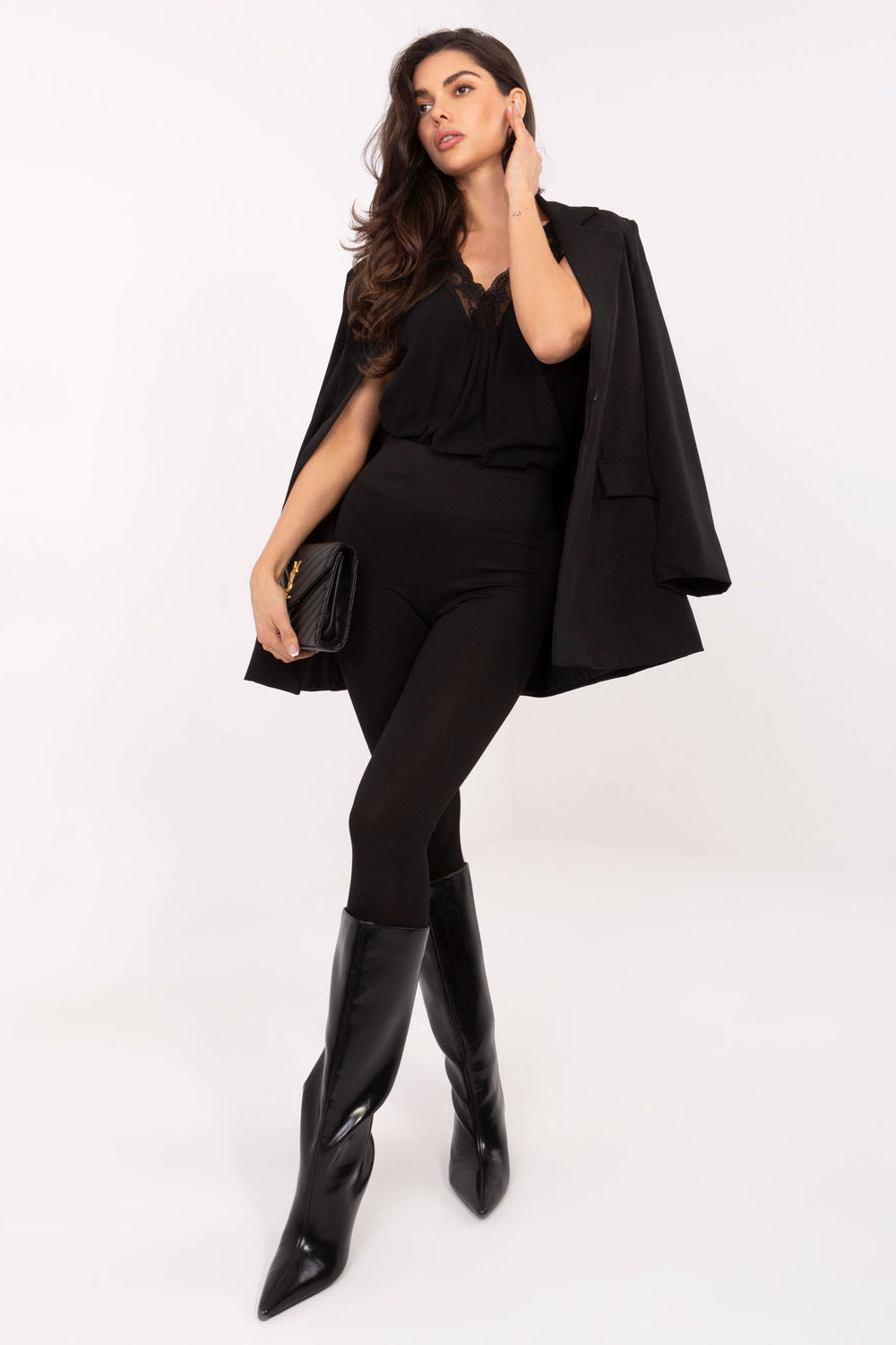 Relevance Black High Waisted Leggings