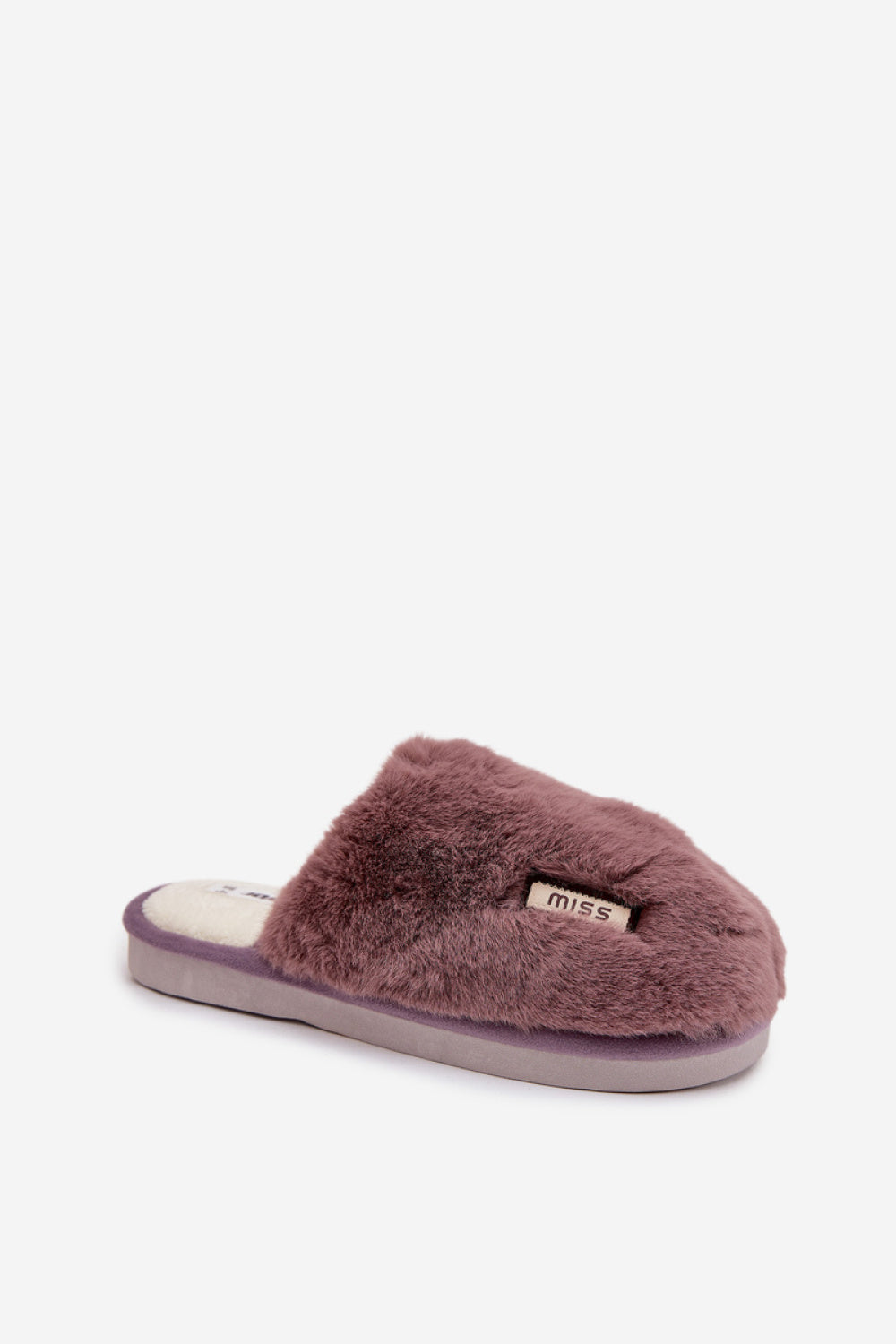 Step In Style Belinna Dark Violet Warm Lined Slippers - view 2