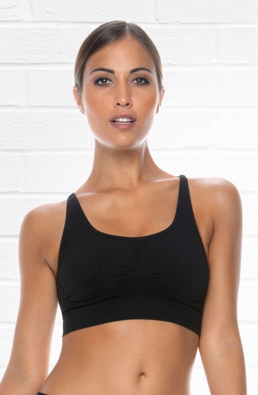 Control Body Sports Black Bra - view 5