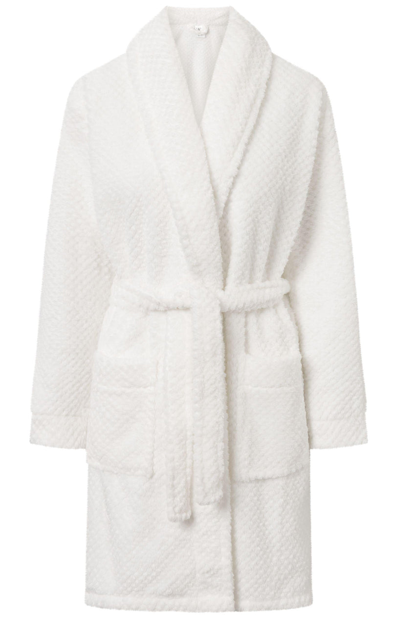 Momenti Per Me Delicate Ecru Long Sleeve Dressing Gown - view 4