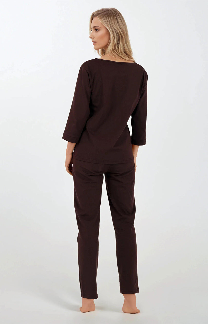 Momenti Per Me Bonjour Chocolate Pyjamas - view 4