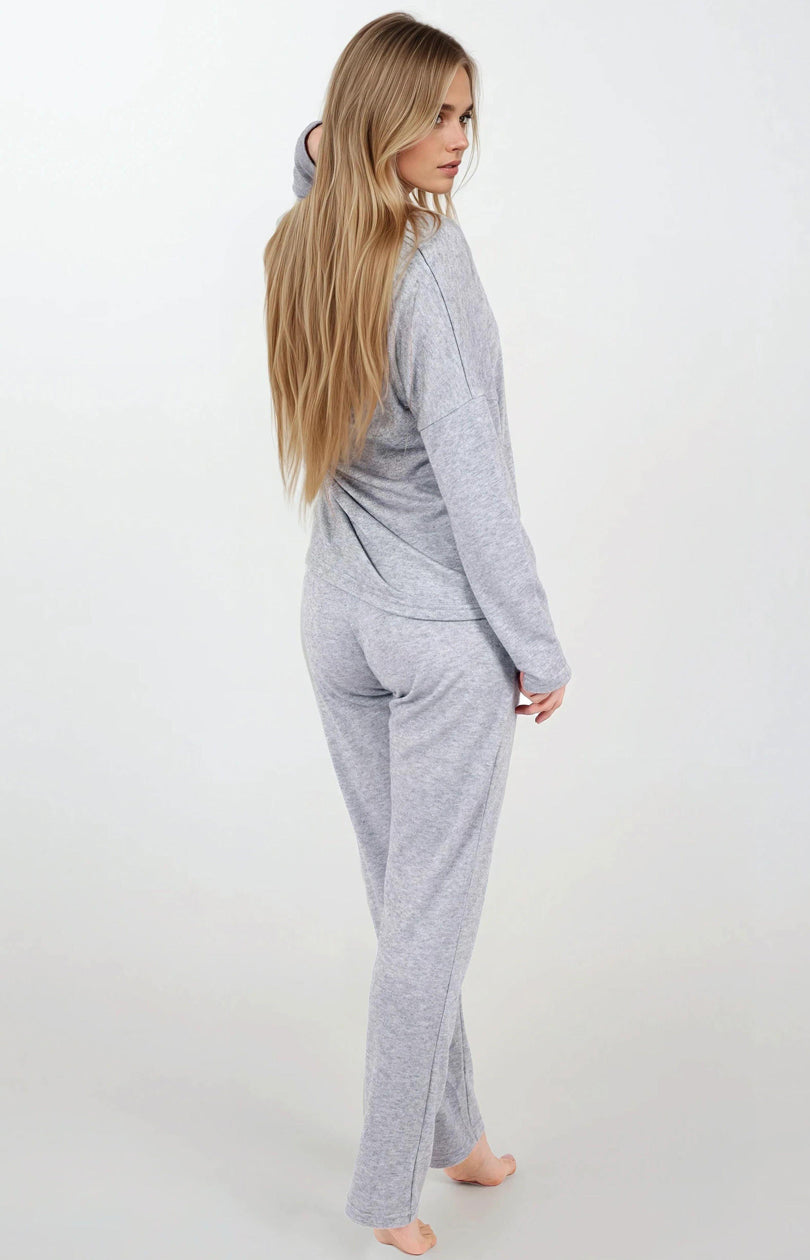 Momenti Per Me Comfort Zone Grey Pyjamas - view 5