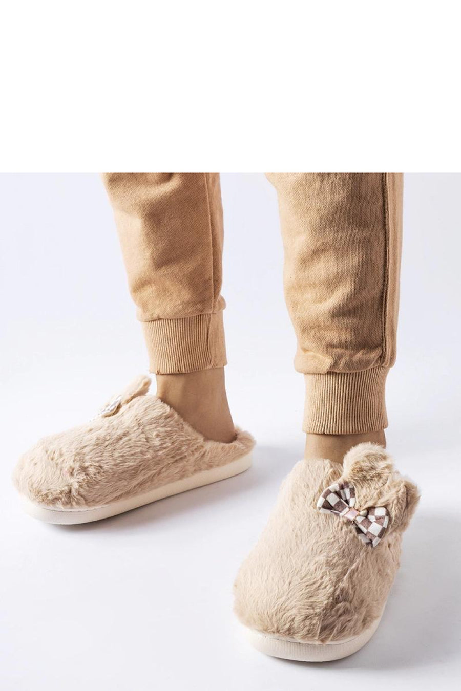 Solea Buga Beige Warm Lined Slippers