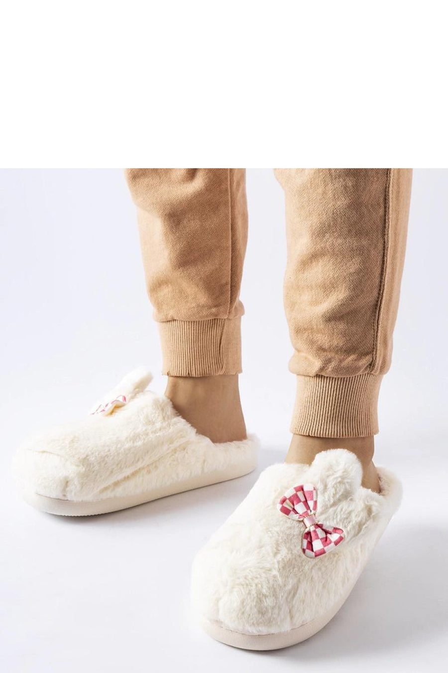 Solea Buga White Warm Lined Slippers
