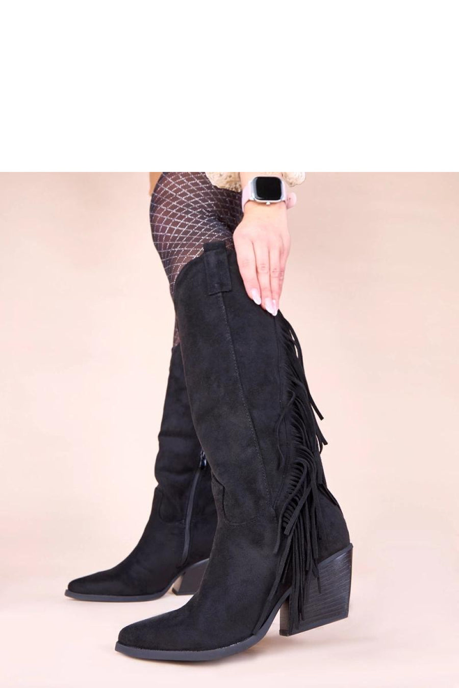 Solea Misa Black Heeled Ankle Boots