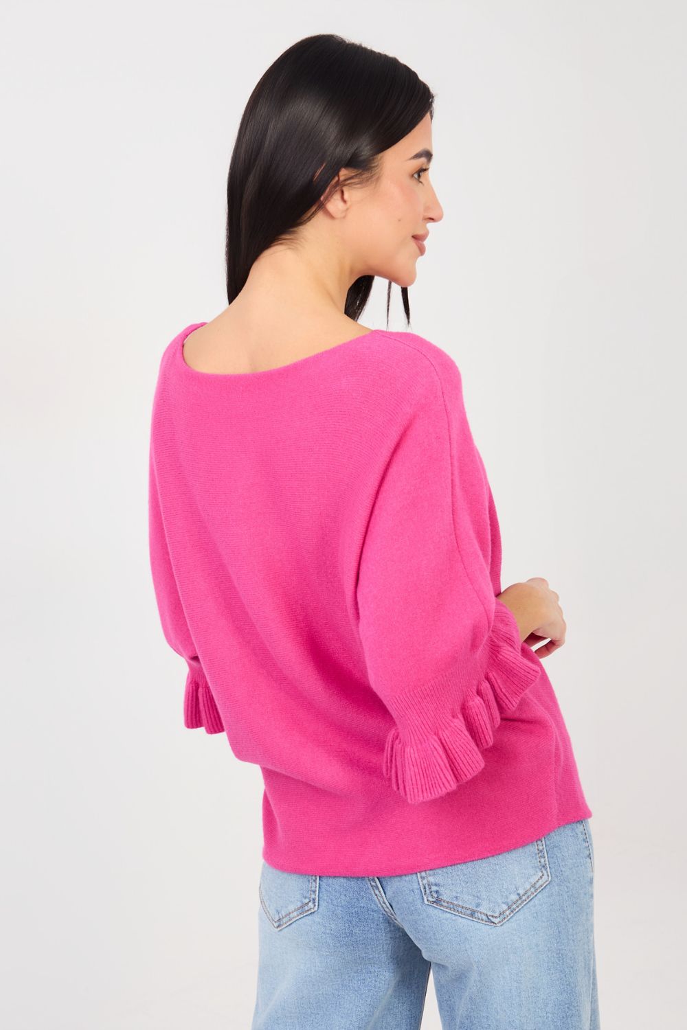 Italy Moda Fuchsia Jumper - view 4