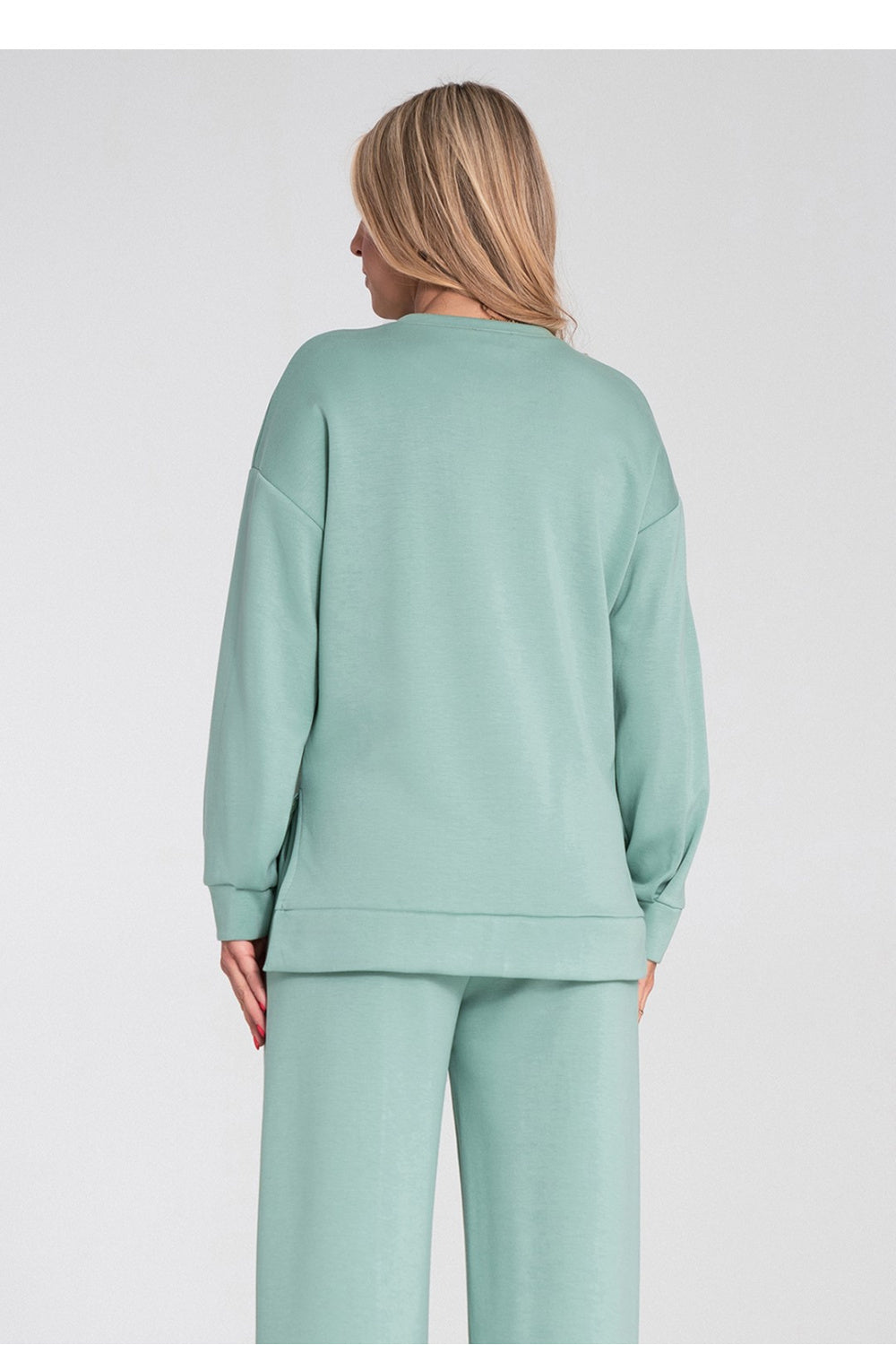Figl Mint Long Sleeve Sweatshirt - view 3