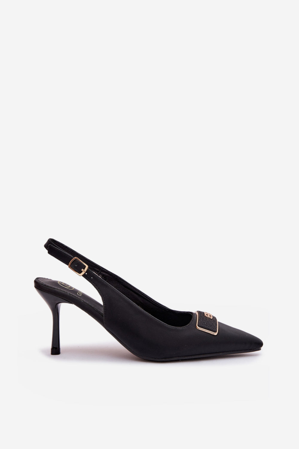 Step In Style Lurella Black Stiletto High Heels - view 2