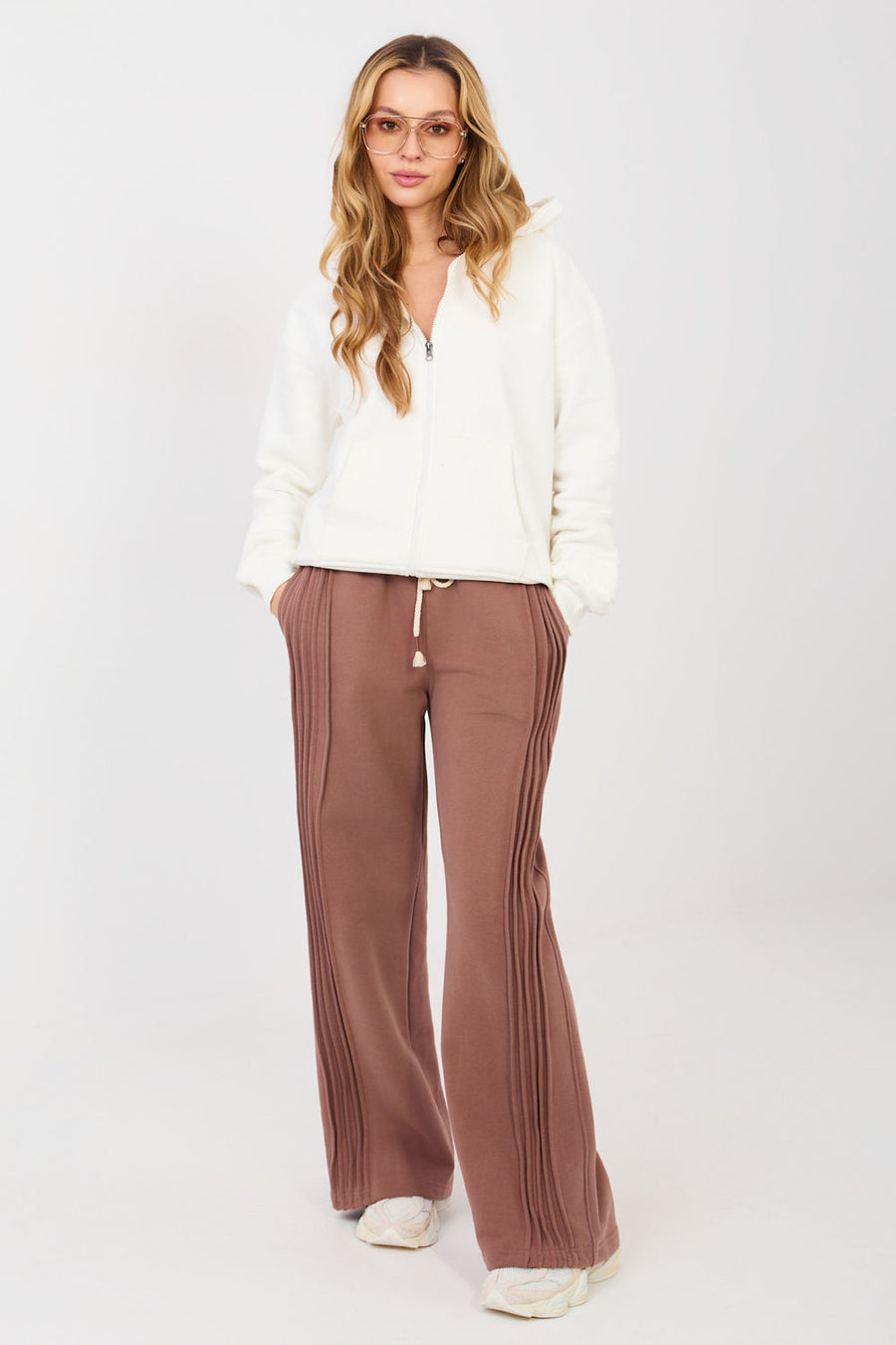 Factory Price Brown Bodycon High Waisted Joggers