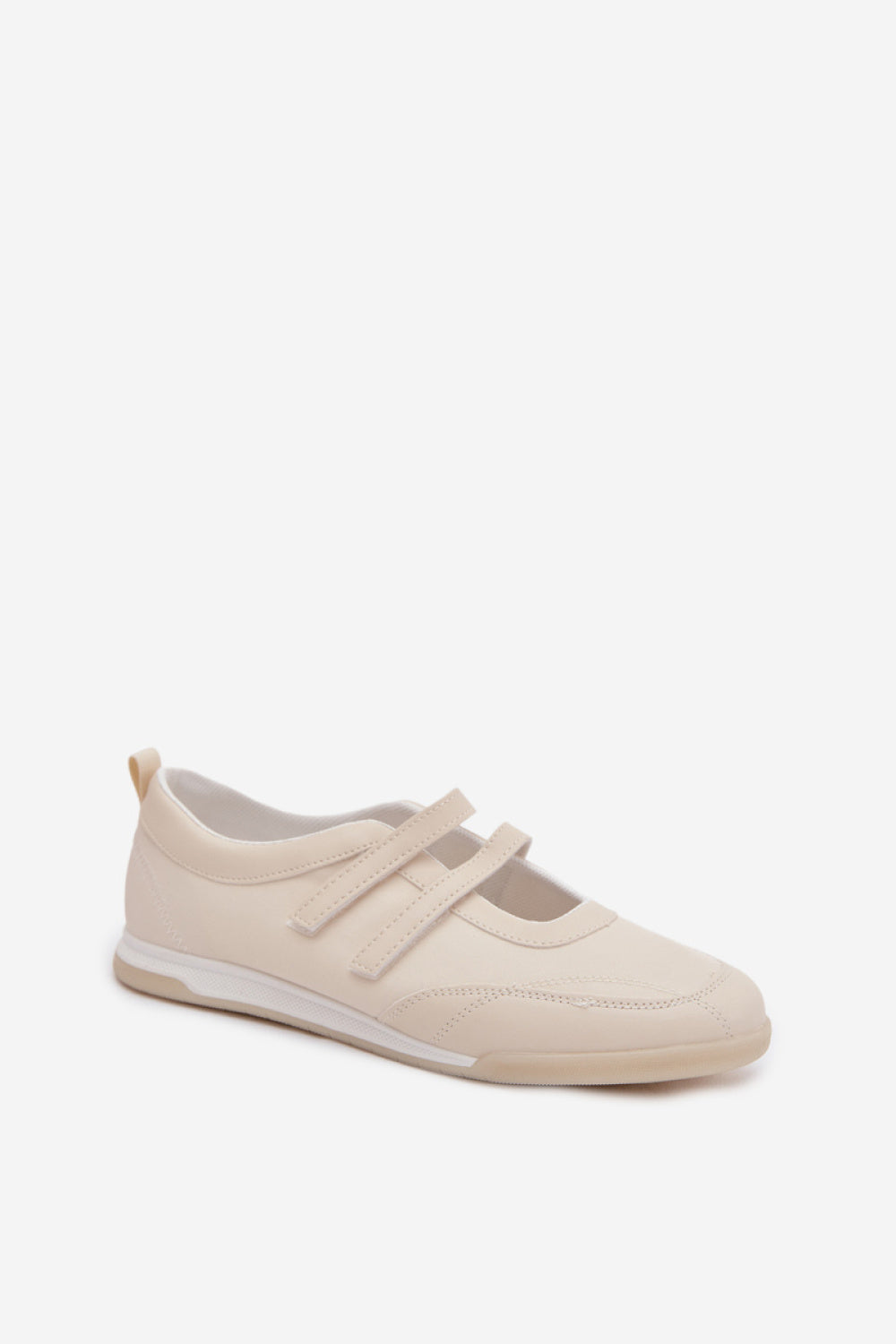 Step In Style Farvessa Beige Faux Leather Ballet Flats - view 2