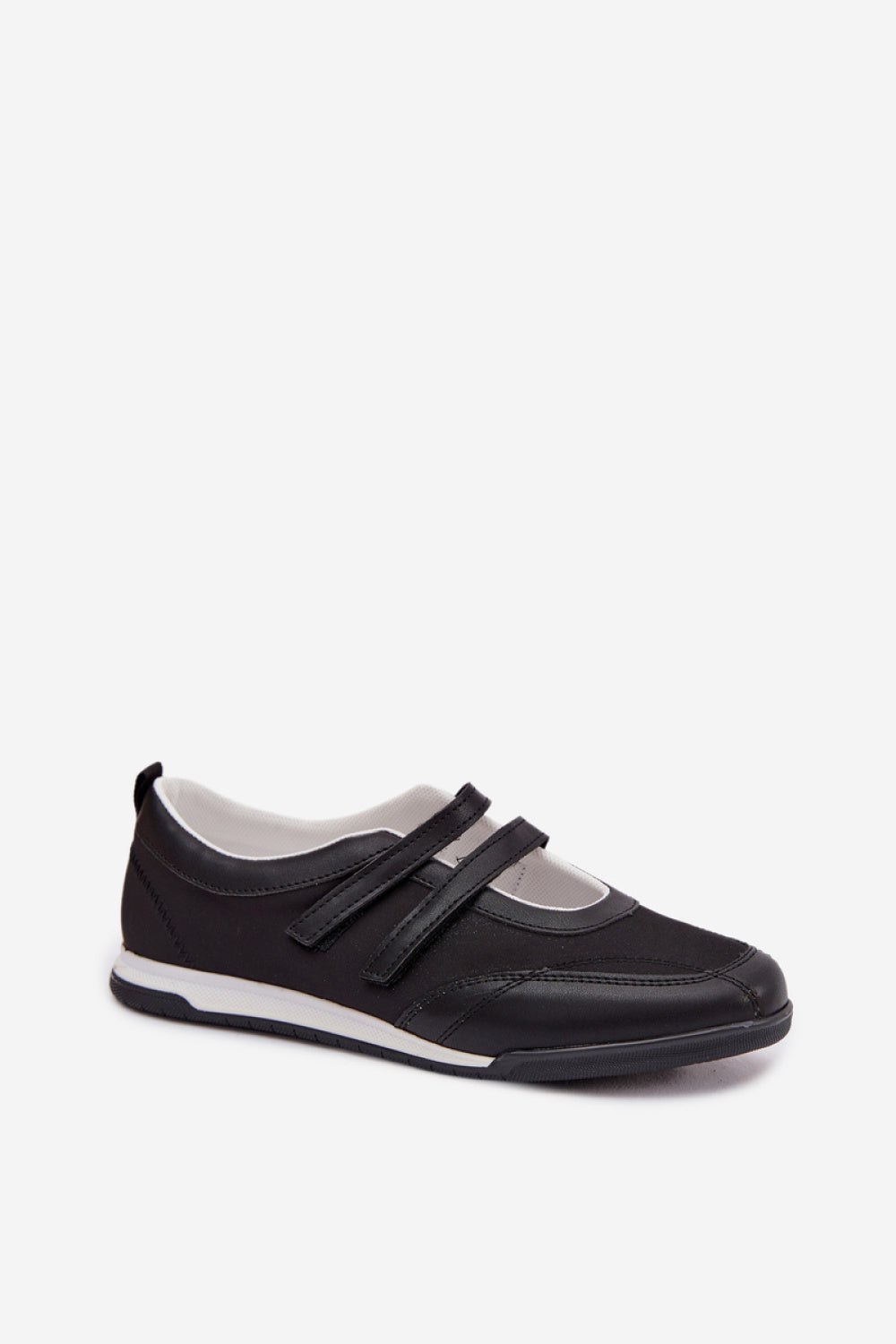 Step In Style Farvessa Black Faux Leather Ballet Flats - view 2