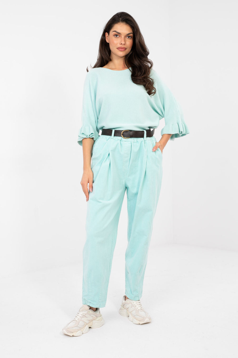 Italy Moda Light Blue Jumper